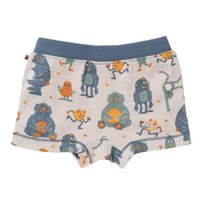 Boxers nino algodon organico Pack Blaugab